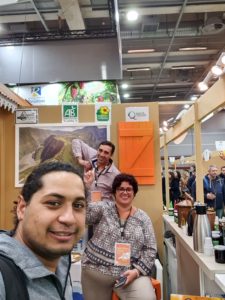 labyrinthe en champ thé salon agriculture 2020