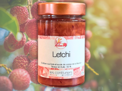 confiture de letchi de la réunion