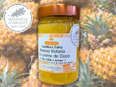 confiture ananas coco