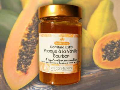 confiture papaye vanille