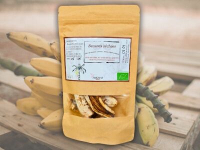 banane séchée bio de guadeloupe