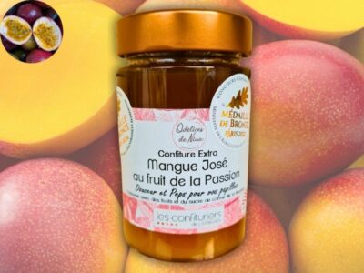 confiture mangue passion de la réunion