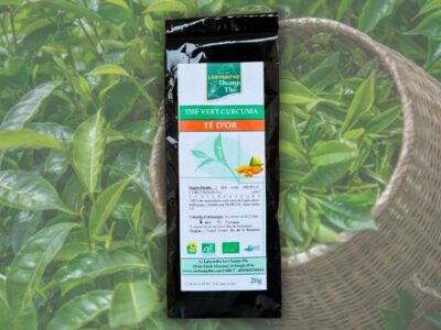 thé vert curcuma bio de la réunion