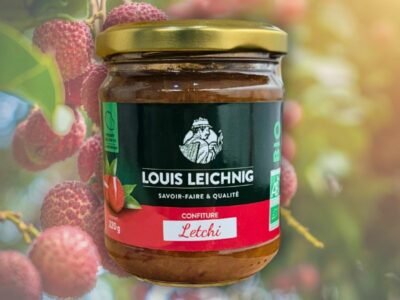 confiture de letchis bio réunion